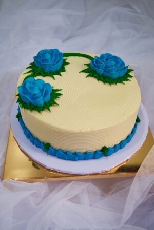8" Single flavour RTG American Buttercream Cake