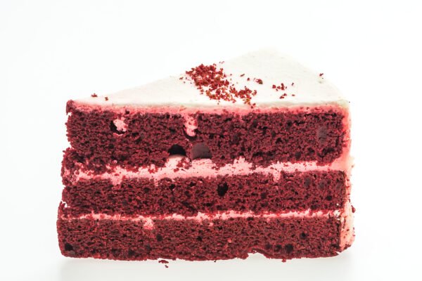 Red Vanilla cake