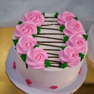 6" Single flavour RTG Whipped Cream Cake