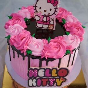8" 3 flavours Character RTG Whipped Cream Cake